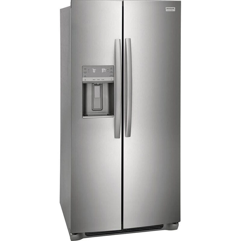 Frigidaire Gallery 33 in. 22.3 cu. ft. Side by Side Refrigerator with Ice & Water Dispenser - Stainless Steel, , hires