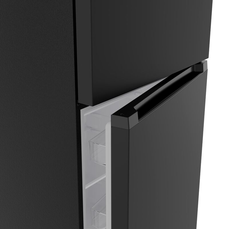 Avanti 28 in. 14.6 cu. ft. Counter Depth Garage-Ready Top Freezer Refrigerator - Black, Black, hires