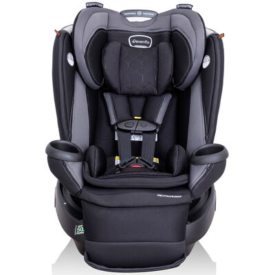 Evenflo Revolve360 Extend All-in-One Rotational Car Seat with Quick Clean Cover - Revere Gray | 38412464