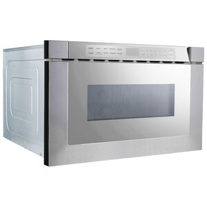 XO 24 in. 1.2 cu. ft. Microwave Drawer with 11 Power Levels & Sensor Cooking Controls - Stainless Steel, Stainless Steel, hires