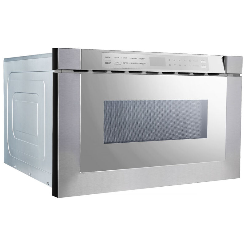 XO 24 in. 1.2 cu. ft. Microwave Drawer with 11 Power Levels & Sensor Cooking Controls - Stainless Steel, Stainless Steel, hires