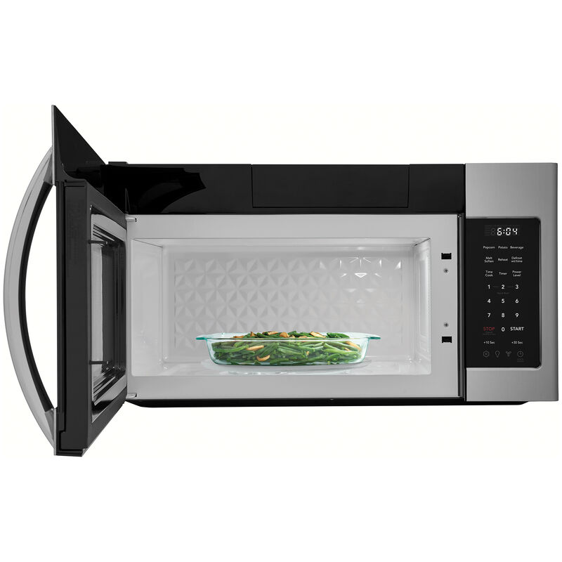 Frigidaire 30 in. 1.8 cu. ft. Over-the-Range Microwave with 10 Power Levels & 300 CFM - Stainless Steel, Stainless Steel, hires