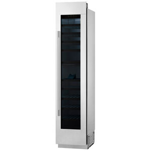 Signature Kitchen Suite 18 in. Built-In Smart Wine Cooler with 71 Bottle Capacity, Dual Temperature Zone & Digital Control - Custom Panel Ready, , hires