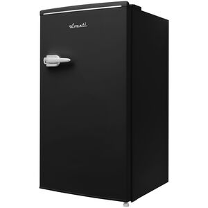 Avanti 18 in. 3.1 cu. ft. Mini Fridge with Freezer Compartment - Black, Black, hires
