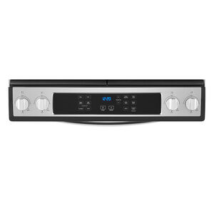 Whirlpool 30 in. 5 cu. ft. Slide-In Gas Range with 4 Sealed Burners - Stainless Steel, Stainless Steel, hires
