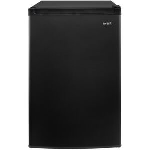 Avanti 20 in. 4.4 cu. ft. Mini Fridge with Freezer Compartment - Black, Black, hires