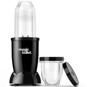 Magic Bullet Single Speed Countertop Blender with Plastic Jar - Gloss Black, , hires