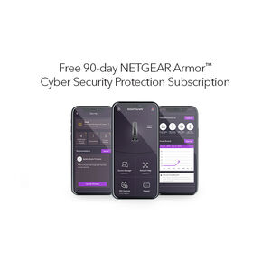 Netgear Nighthawk DOCSIS 3.1 2.7Gbps 2-in-1 Cable Modem + WiFi 6 Router with 90 days of Netgear Armor included, , hires