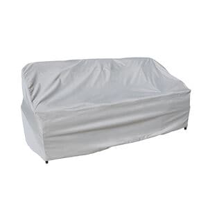 SimplyShade Patio Furniture Cover For Sofa With Elastic - Grey, , hires