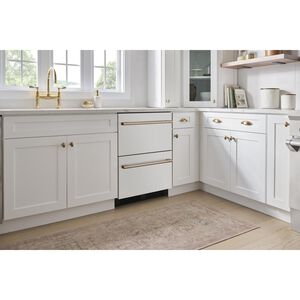 Zephyr Presrv Series 24 in. 3.9 cu. ft. Double Refrigerator & Freezer Drawers - Custom Panel Ready, , hires