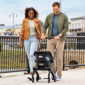 Evenflo Shyft DualRide Infant Car Seat Stroller Combo with Carryall Storage - Boone Gray, , hires