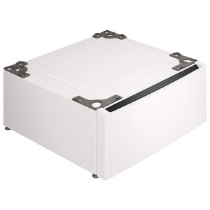 LG Laundry Pedestal Storage Drawer for 27 in. Front Load Washer & Dryers with Basket - Alpine White, , hires