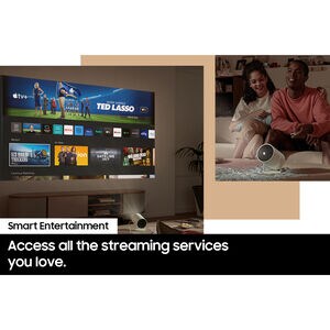 Samsung Freestyle 2nd Gen Projector with Gaming Hub - White, , hires