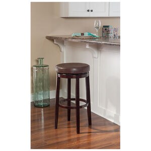 Elly Bar Stool- Brown, Brown, hires