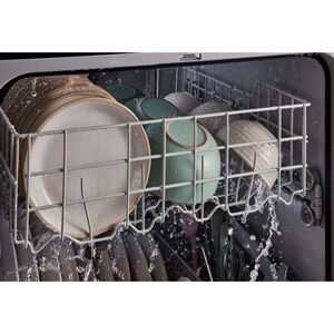 Whirlpool 24 in. Front Control Dishwasher with 59 dBa Sound Level & Pocket - Stainless Steel, Stainless Steel, hires