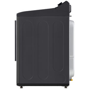 LG 27 in. 7.3 cu. ft. Smart Gas Dryer with AI Sensor Dry - Platinum Black, Platinum Black, hires