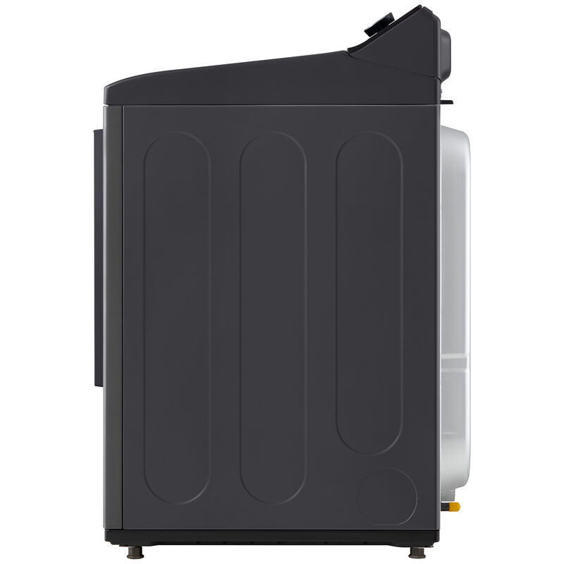 LG 27 in. 7.3 cu. ft. Smart Gas Dryer with AI Sensor Dry - Platinum Black, Platinum Black, hires