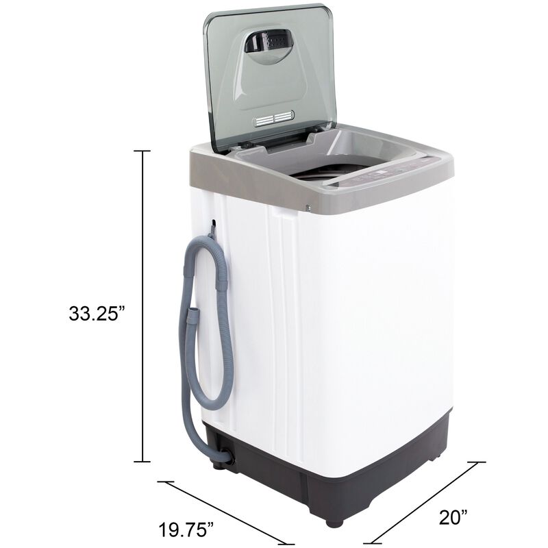 Avanti 20 in. 1.4 cu. ft. Compact Portable Washer - White, , hires