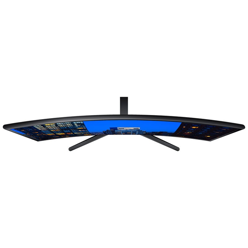 Samsung - 27" FHD AMD FreeSync Curved Monitor with Super Slim Design - Glossy Black, , hires