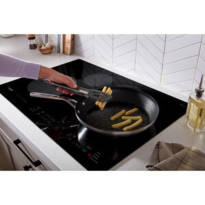 Whirlpool 30 in. Induction Cooktop with 4 Smoothtop Burners - Black, , hires