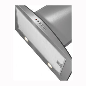 Frigidaire 36 in. Convertible Chimney Style Range Hood with 400 CFM, 3 Fan Speeds & 2 Halogen Lights - Stainless Steel, , hires