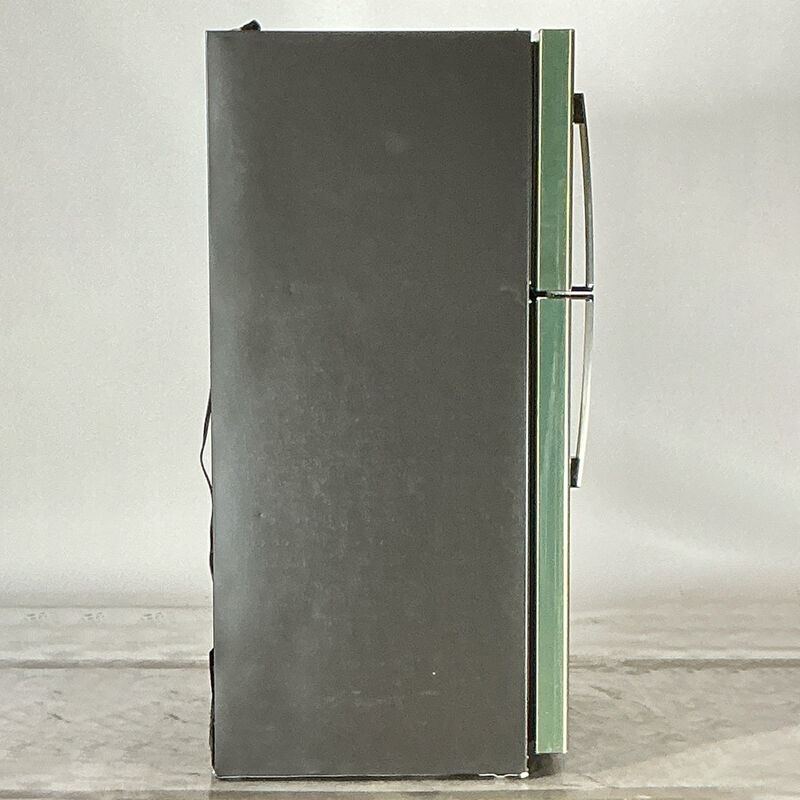 GE 33 in. 21.9 cu. ft. Garage Ready Top Freezer Refrigerator - Fingerprint Resistant Stainless (Open Box Good Condition), , hires