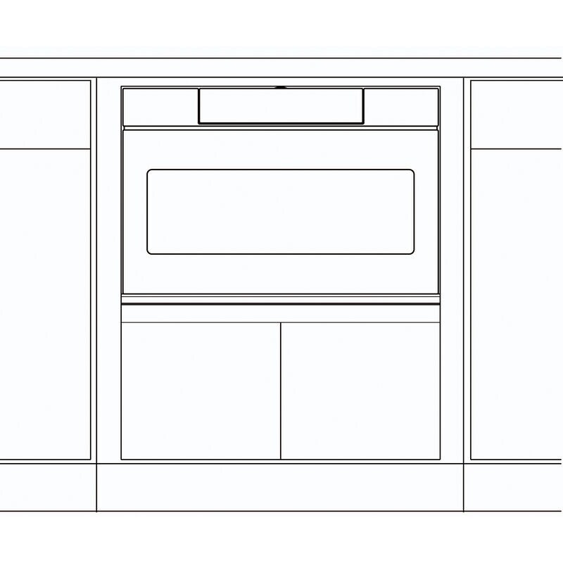 Sharp Deflector Vent for Microwaves (Counter Top) - Dark Gray, , hires