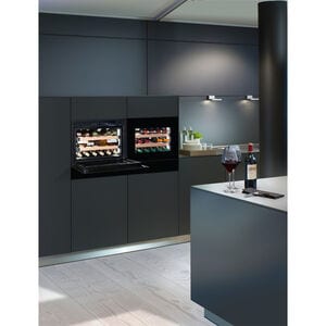 Liebherr 24 in. Undercounter Wine Cooler with Wood Racks, Single Temperature Zone & 18 Bottle Capacity - Black, , hires