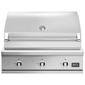 DCS Series 9 36 in. Built-In 3-Burner Liquid Propane Gas Grill with Smoker Box - Stainless Steel, , hires