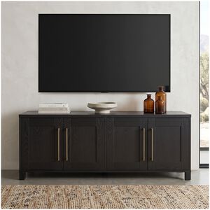 Preston & Cole Daphne 68" Wide TV Stand for TVs up to 75" - Black Grain, , hires
