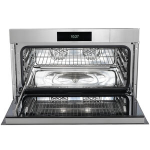 Wolf M Series 30 in. 2.4 cu. ft. Steam Electric Single Wall Oven with Dual Convection - Stainless Steel, , hires