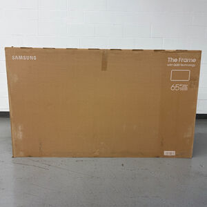Samsung - 65" Class The Frame LS03FA QLED 4K UHD Samsung Vision AI Smart TV (Open Box Good Condition), , hires