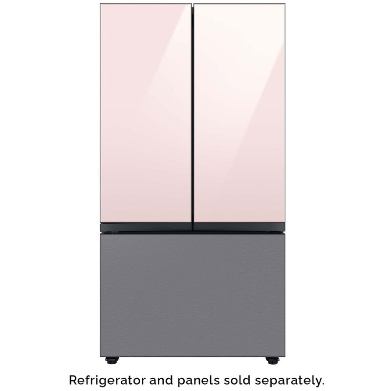 Samsung BESPOKE 3-Door French Door Bottom Panel for Refrigerators - Stainless Steel, , hires