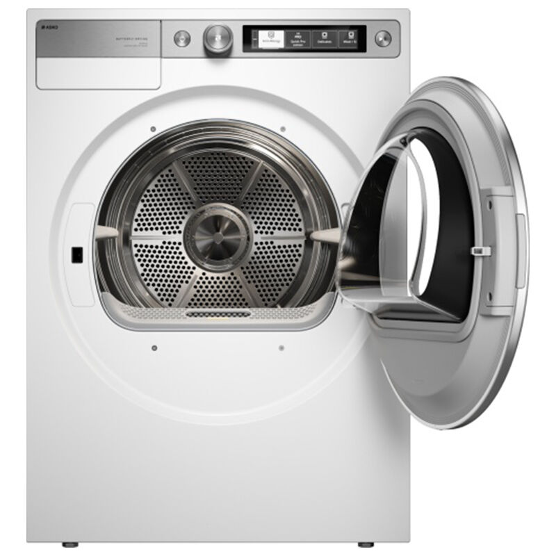 Asko 7-Series 24 in. 5.2 cu. ft. Smart Stackable Electric Dryer with Sensor Dry - White, , hires
