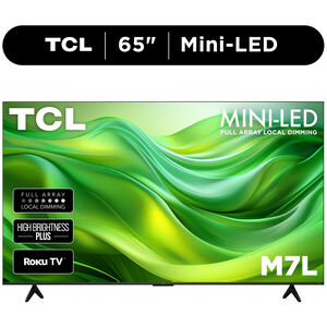 TCL - 65" Class M7L Mini-LED 4K UHD Smart Roku TV, , hires