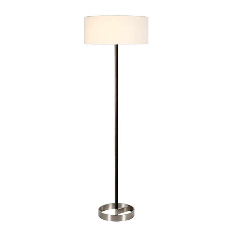 Black nickel discount floor lamp