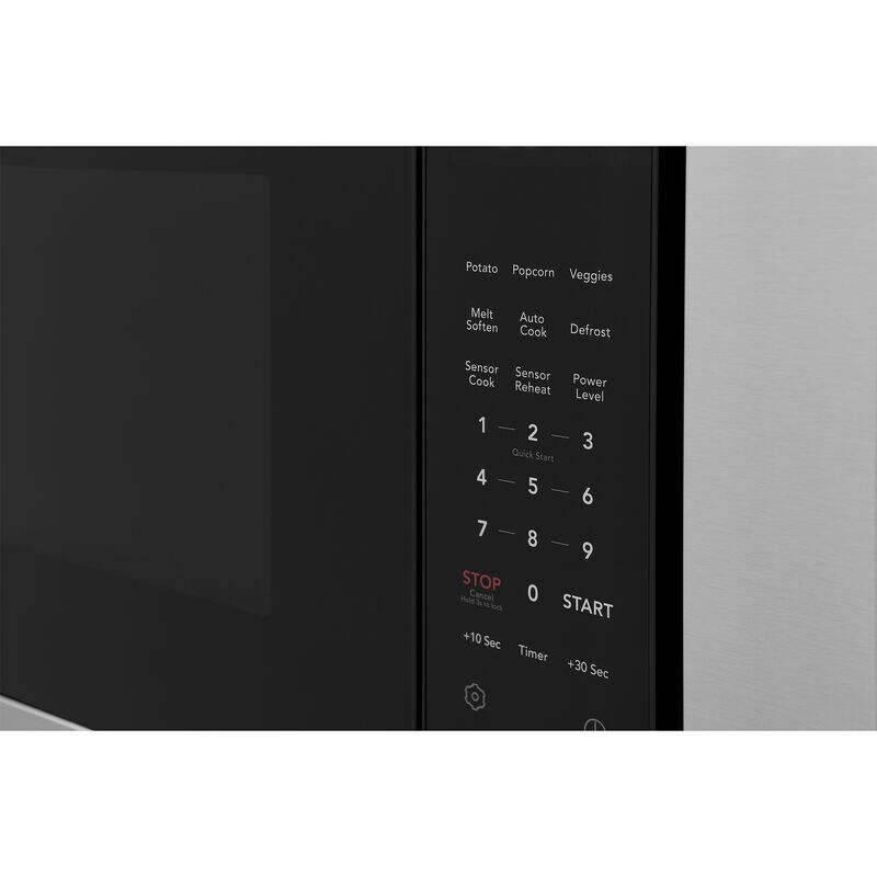 Frigidaire Professional 24 in. 2.2 cu.ft Built-In Microwave with 10 Power Levels & Sensor Cooking Controls - Stainless Steel, , hires