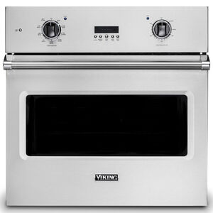 Viking 5 Series 30" 4.7 Cu. Ft. Electric Wall Oven with True European Convection & Self-Clean - Stainless Steel, , hires