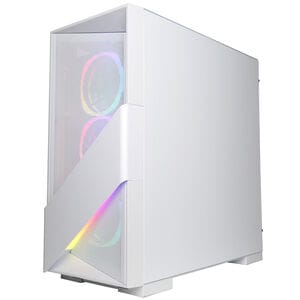 CyberPowerPC Gamer Supreme Liquid Cool Desktop with AMD Ryzen 7 7800X3D, 4.2 GHz, 8-Core CPU, NVIDIA GeForce RTX 5070, 12GB VRAM GPU, 32 GB RAM, 1 TB SSD & Windows 11 Home - White, , hires