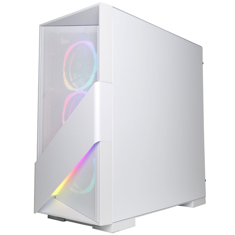 CyberPowerPC Gamer Supreme Liquid Cool Desktop with AMD Ryzen 7 7800X3D, 4.2 GHz, 8-Core CPU, NVIDIA GeForce RTX 5070, 12GB VRAM GPU, 32 GB RAM, 1 TB SSD & Windows 11 Home - White, , hires