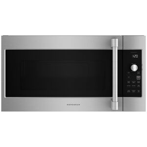 Monogram Advantium 120 Series 30" 1.7 Cu. Ft. Over-the-Range Microwave with 10 Power Levels, 300 CFM & Sensor Cooking Controls - Stainless Steel, , hires