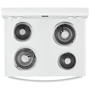 Whirlpool 30 in. 4.8 cu. ft. Electric Range with Coil Burners - White, , hires