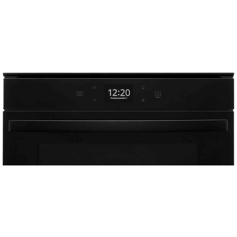 Whirlpool 24 in. 5.8 cu. ft. Electric Smart Double Wall Oven with True European Convection - Black, Black, hires