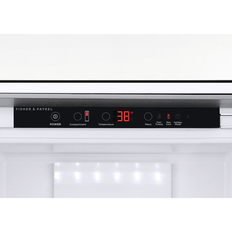 Fisher & Paykel Series 5 24 in. 8 cu. ft. Built-In Counter Depth Bottom Freezer Refrigerator - Custom Panel Ready, , hires