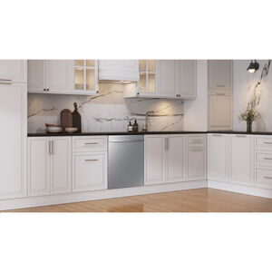 Samsung 24 in. Top Control Dishwasher with 51 dBa Sound Level, 3rd-Rack & AutoRelease - Stainless Steel, , hires