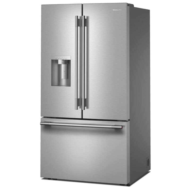 KitchenAid 36 in. 30.5 cu. ft. French Door Refrigerator with Ice & Water Dispenser - Stainless Steel with PrintShield Finish, Stainless Steel with PrintShield Finish, hires