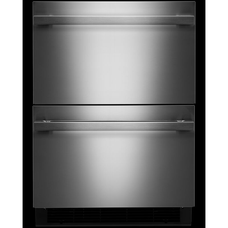 JennAir Noir 24 in. Built-In 4.7 cu. ft. Refrigerator Drawer - Stainless Steel, , hires