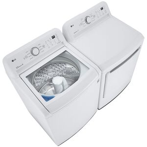 LG 27 in. 7.3 cu. ft. Gas Dryer with Delicate Cycle & Sensor Dry Technology - White, , hires