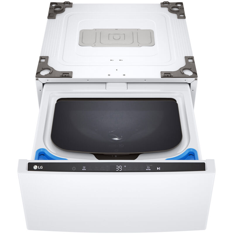 LG SideKick 27 in. 1.0 cu. ft. TwinWash Compatible Pedestal Washer - White, , hires