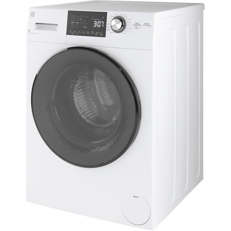 GE 24 in. 2.4 cu. ft. Electric All-in-One Front Load Washer-Dryer Combo with Sensor Dry - White, , hires